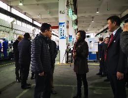 重慶市屈副市長來我司江南職校實訓基地調研